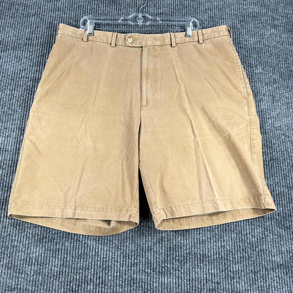 Peter Millar Shorts Mens Size 40 Brown Chino Golf Outdoor Casual Comfort